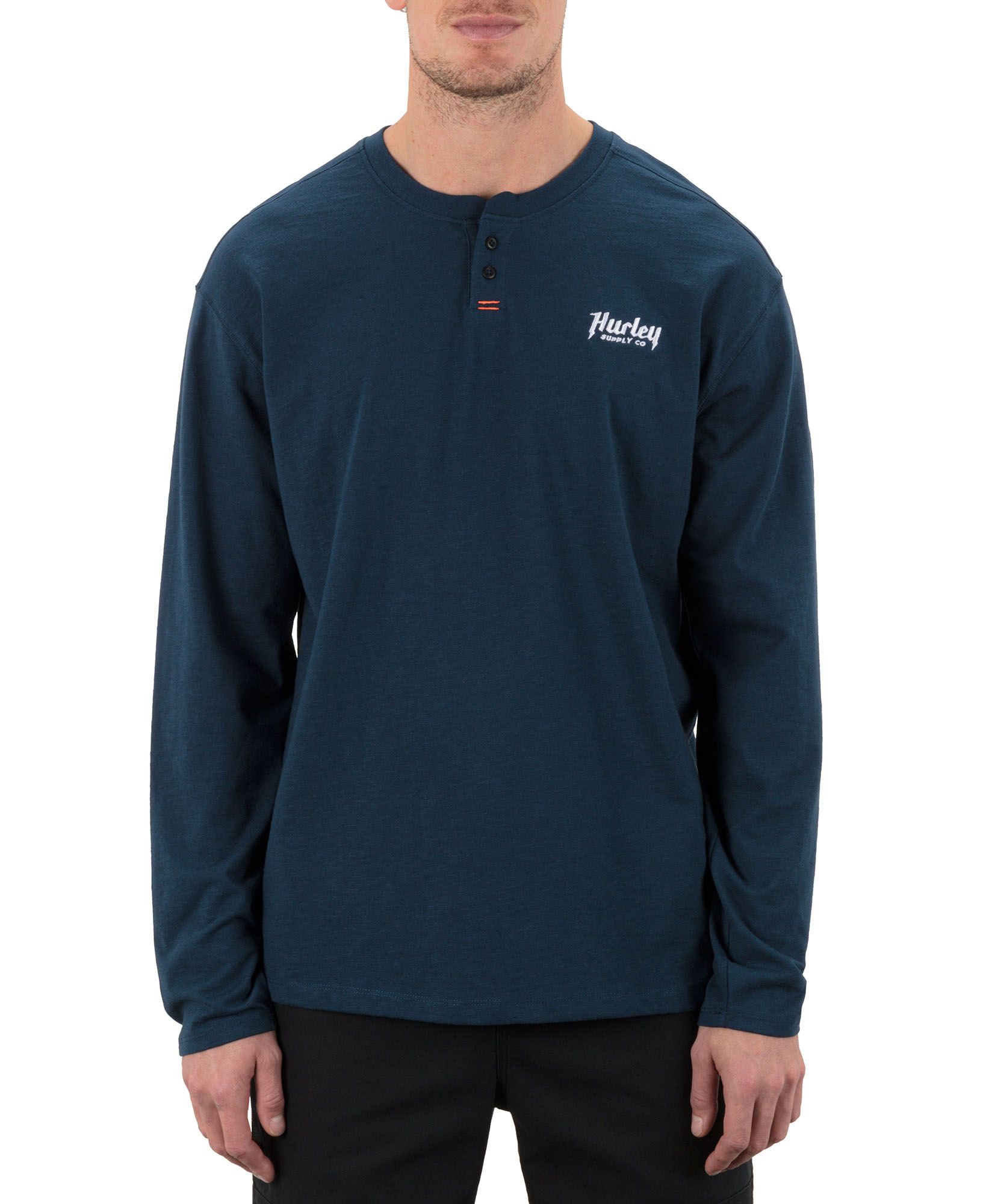 Hurley Men's Merchant Long Sleeve Henley product image