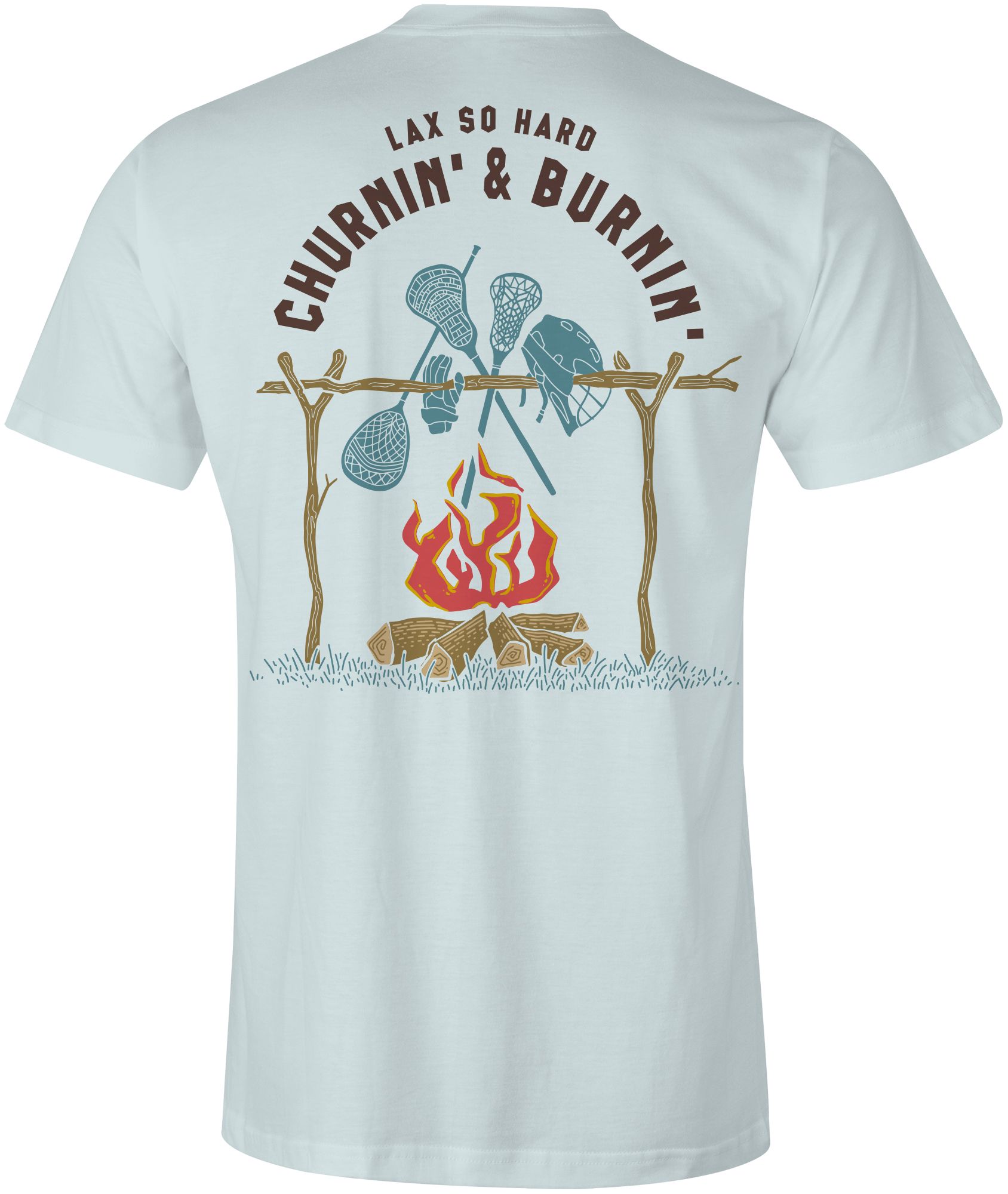 LAX SO HARD Youth Churnin & Burnin T-Shirt product image