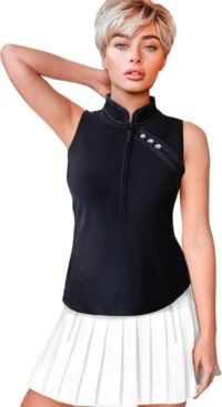 【Jamie Sadock】Mサイズ　ノースリーブトップス Jamie Sadock Women's Sleeveless Cloud Golf Polo | Dick's Sporting