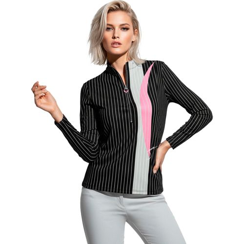 Jamie Sadock Women's Painted Sunset Sunsense Print Long Sleeve ½