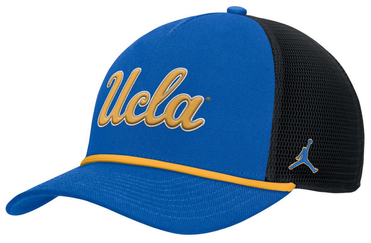 Jordan Adult UCLA Bruins Signal Blue Rope Adjustable Trucker Hat product image