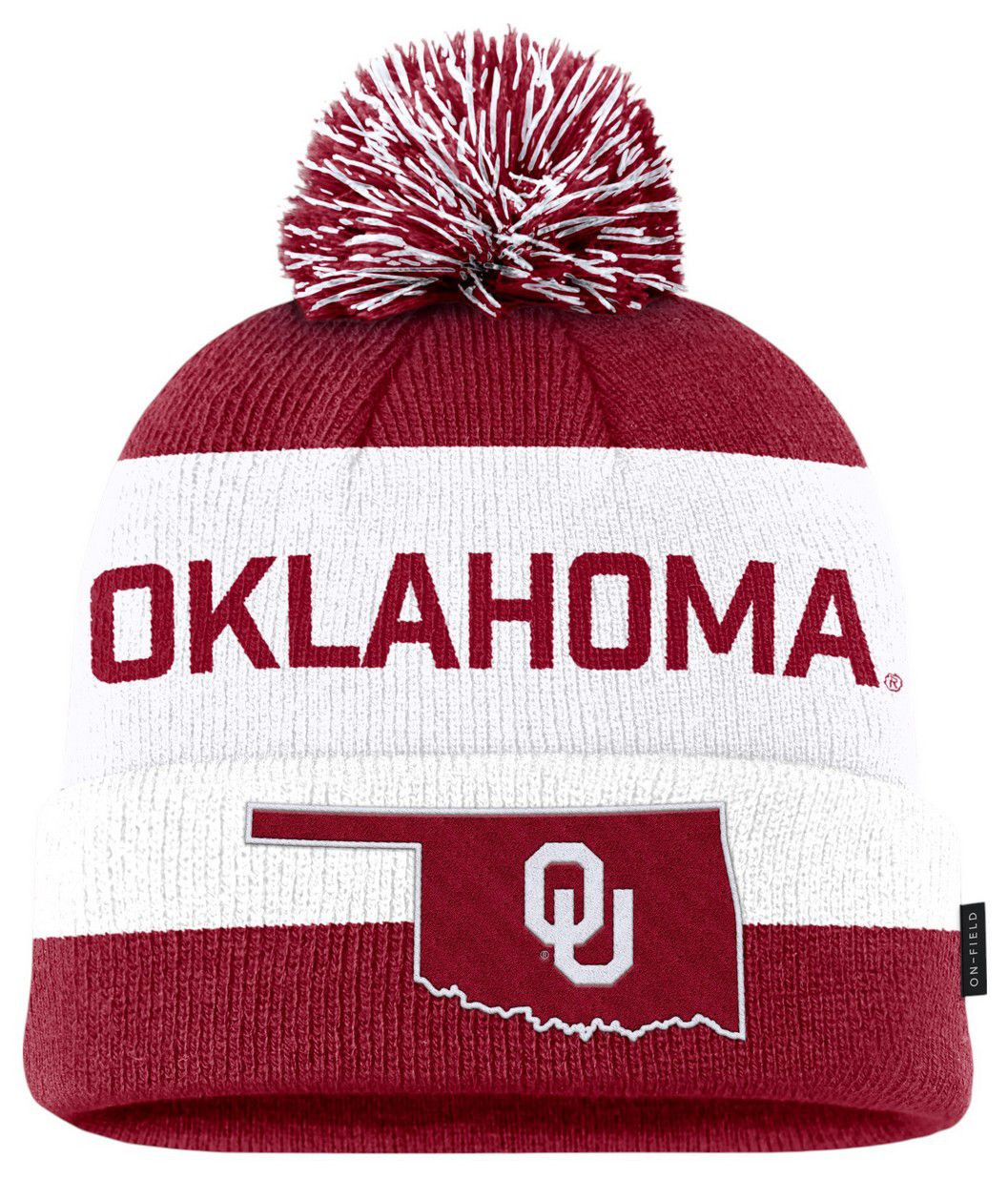 Jordan Adult Oklahoma Sooners Team Crimson Gameday Knit Beanie product image