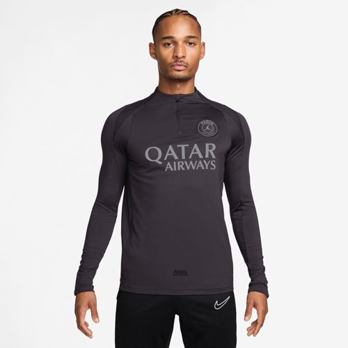 PSG Jordan 長袖シャツ Mサイズ 新品タグ付き Jordan Adult Paris Saint-Germain Strike 2025-26 Fourth Black T