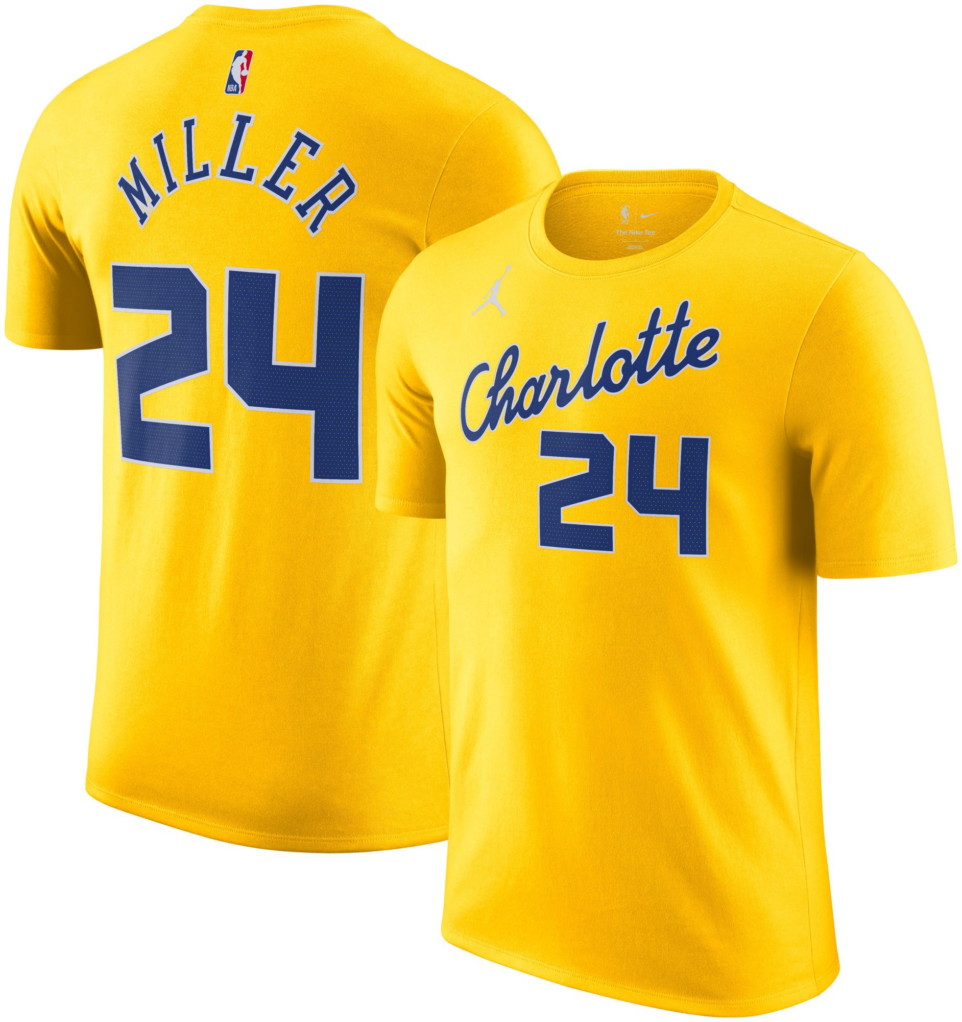 Jordan Adult 2025-26 City Edition Charlotte Hornets Brandon Miller #24 T-Shirt product image