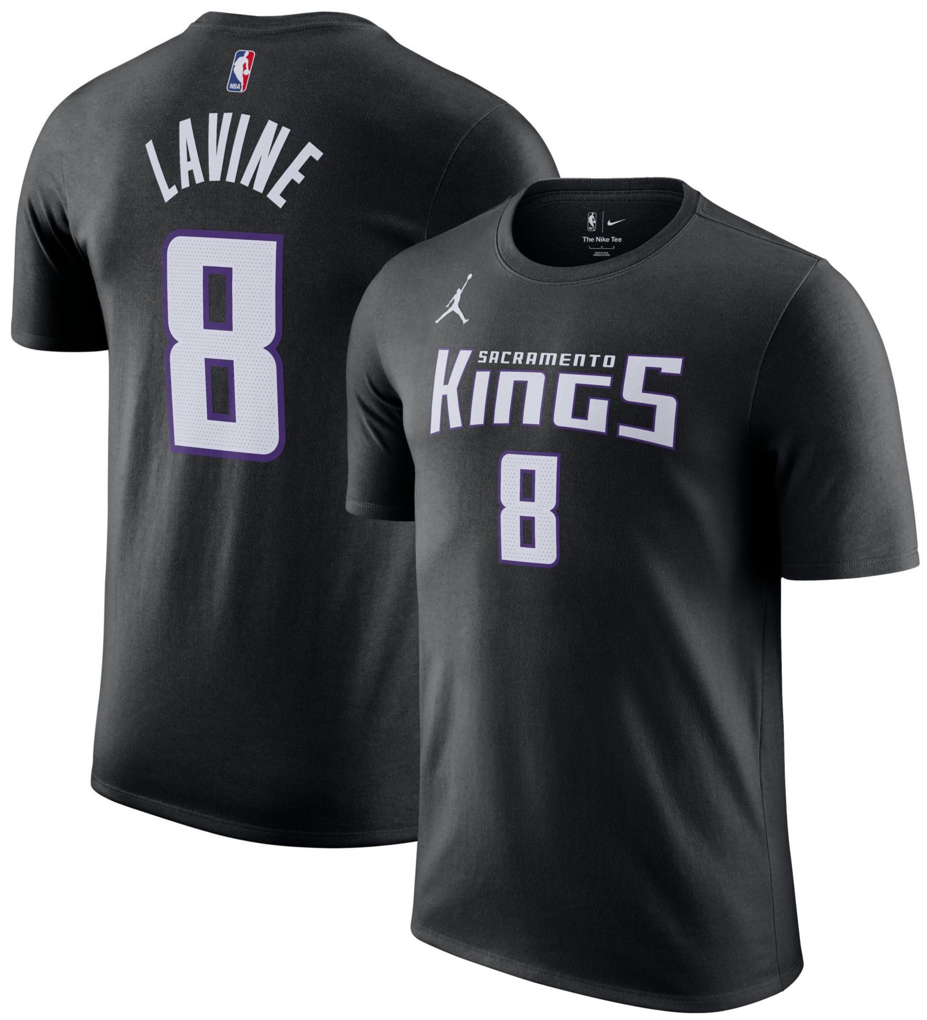 Jordan Men's Sacramento Kings Zach LaVine #8 T-Shirt product image