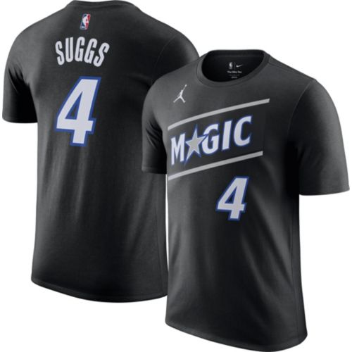 Jordan Adult Orlando Magic Jalen Suggs #4 Black Swingman Statement