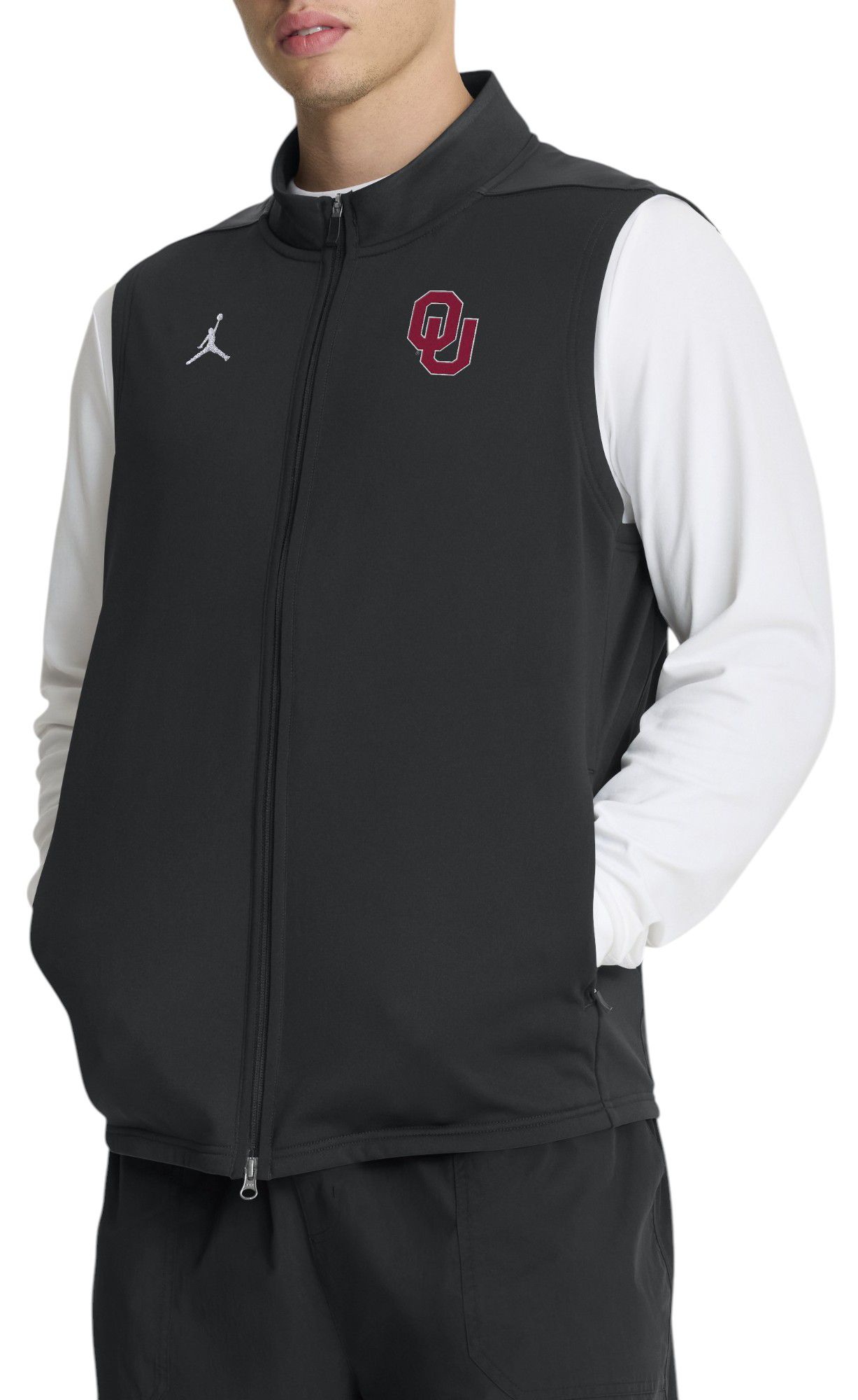 Jordan Men's Oklahoma Sooners Black Victory Vest product image