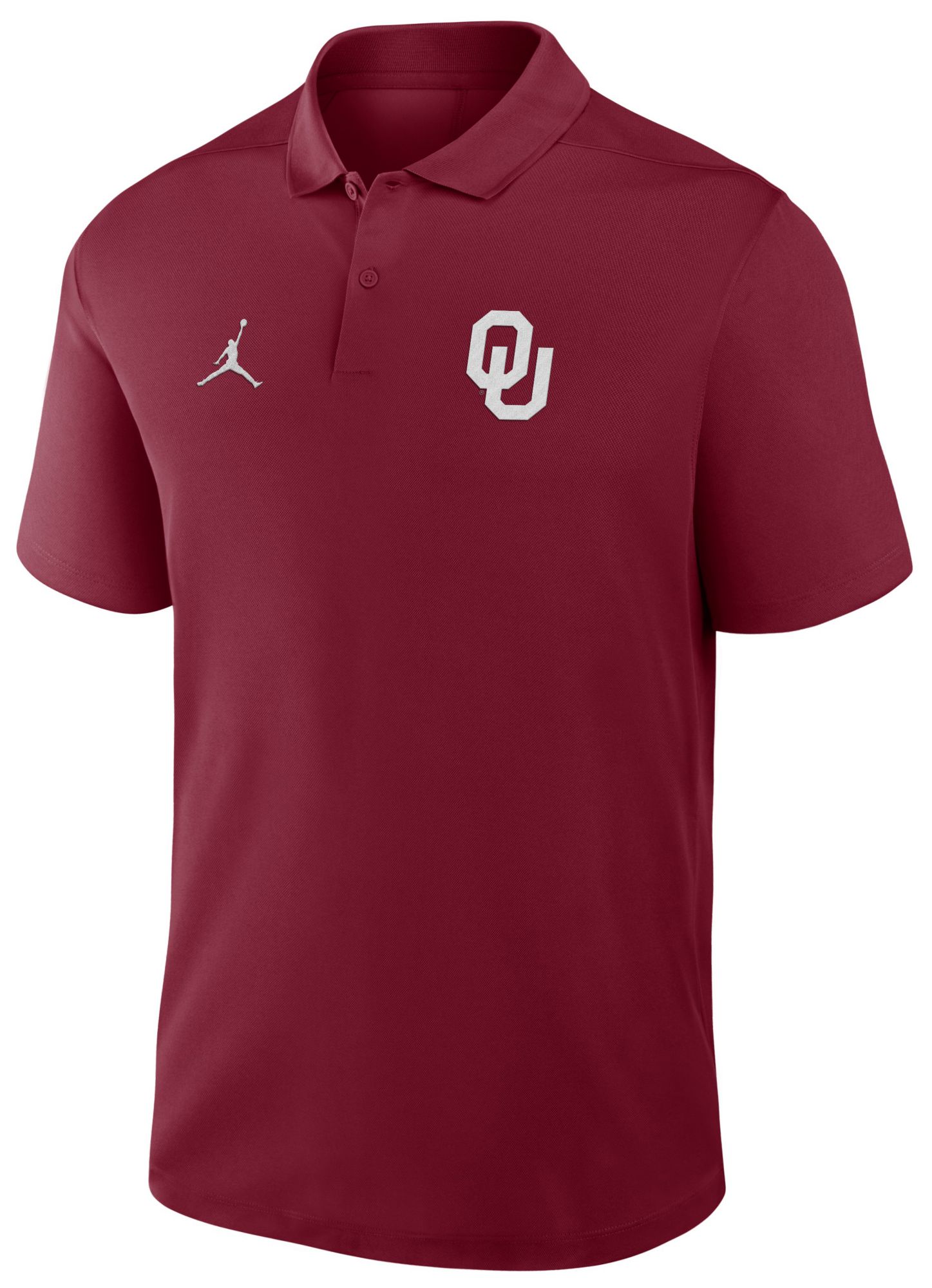 Jordan Men's Oklahoma Sooners Team Crimson Victory Polo product image