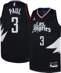 Jordan Youth Los Angeles Clippers Chris Paul #3 Black Swingman