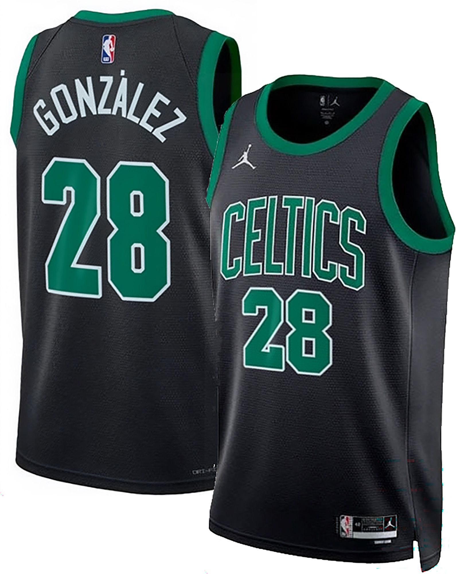 Jordan Youth Boston Celtics Hugo González #28 Swingman Statement Jersey product image