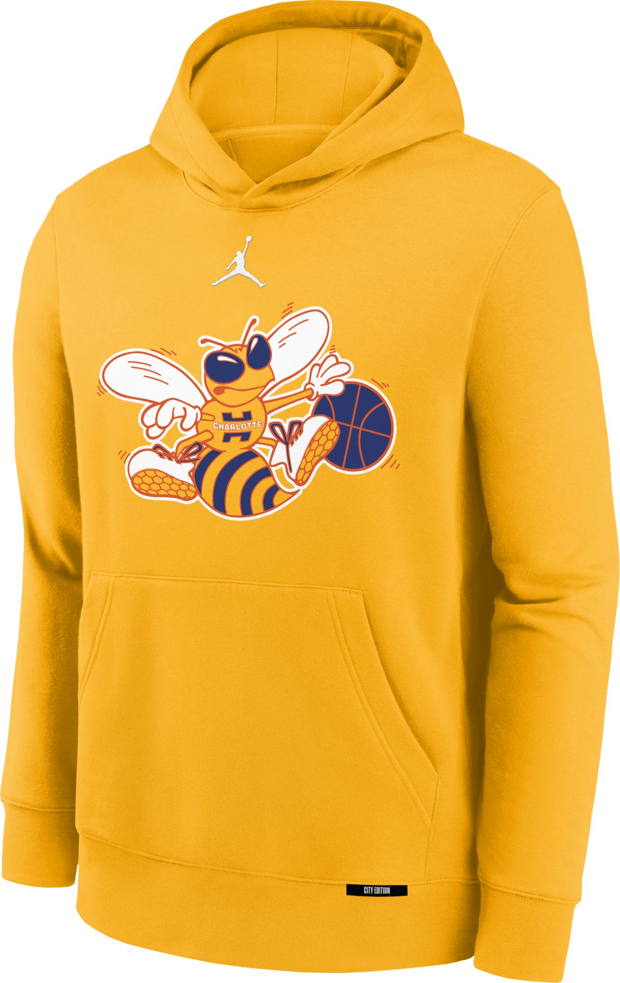 Jordan Youth 2025-26 City Edition Charlotte Hornets Club Logo Hoodie product image