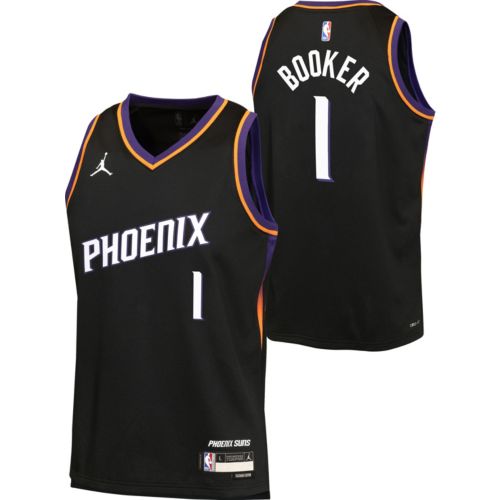Nike Youth Phoenix Suns Devin Booker #1 Purple Swingman Icon