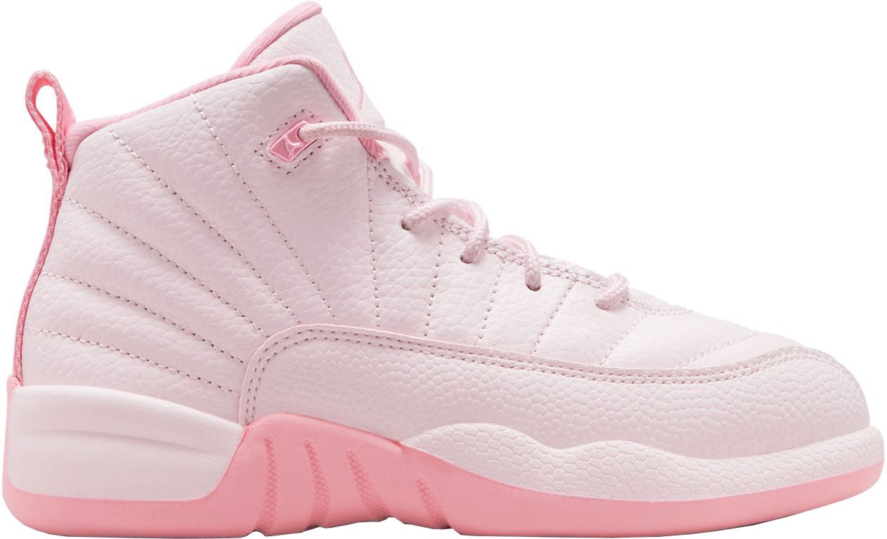Air Jordan Kids' Preschool 12 Retro 'Pink Pearl' Basketball Shoes product image