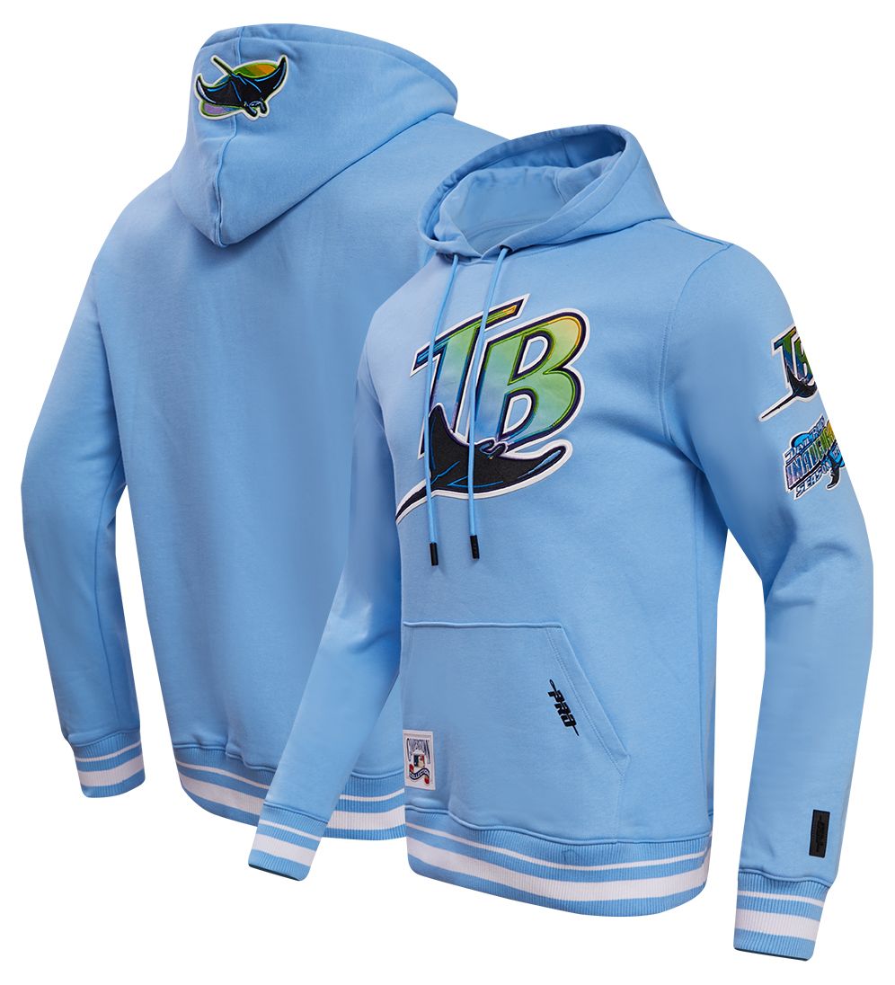 Pro Standard Men's Tampa Bay Rays Blue Fleece Pullover Hoodie product image