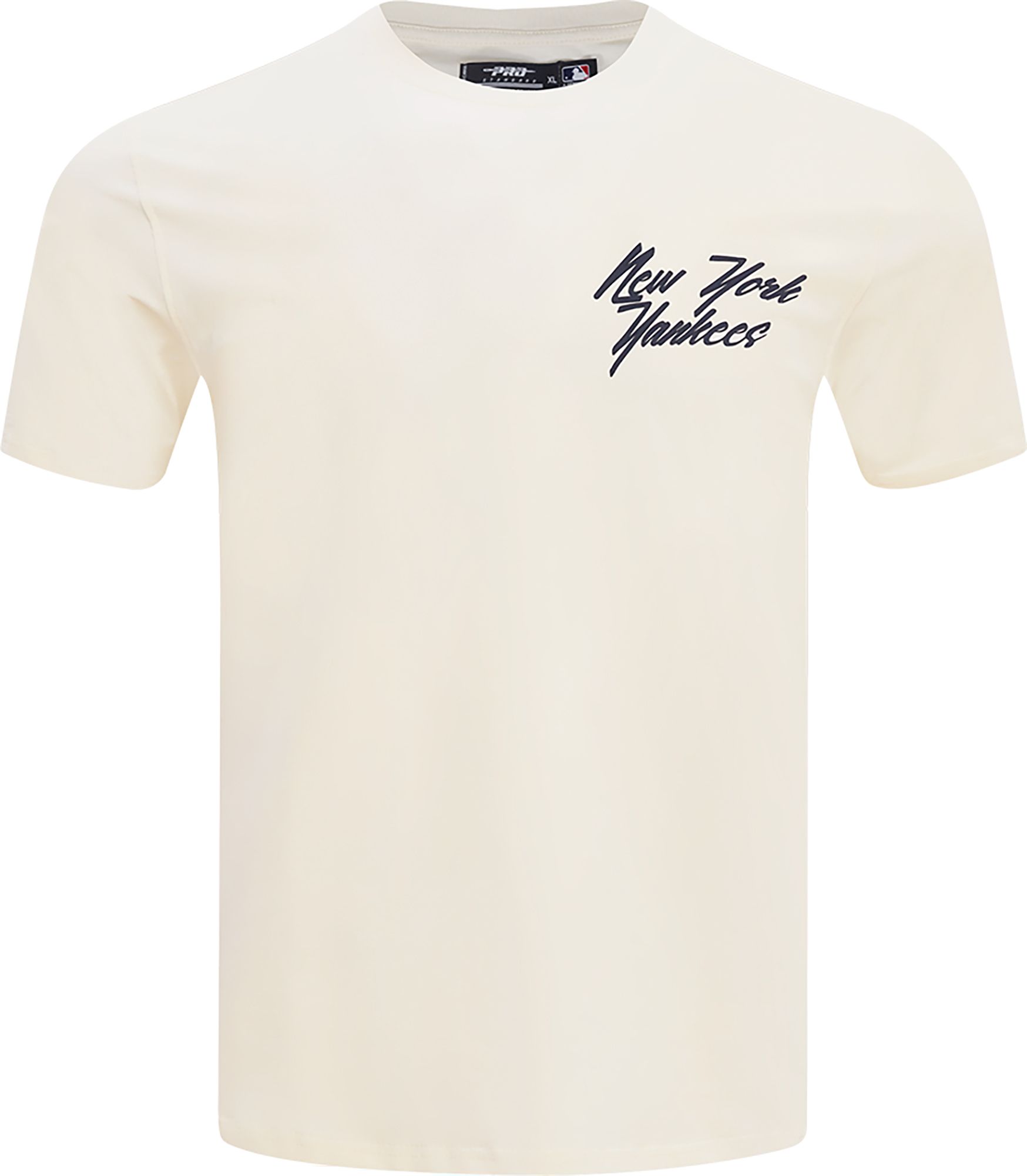 Pro Standard Men's New York Yankees Cream Drop Shoulder T-Shirt product image
