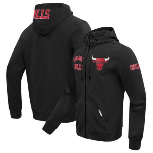 Pro Standard Men's Chicago Bulls Black 'Black and Gold' Hoodie