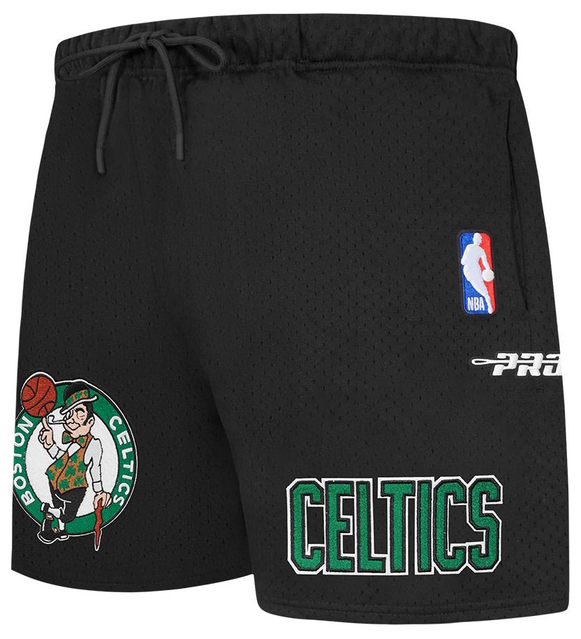 Pro Standard Men's Boston Celtics Black Souvenir Mesh Shorts product image