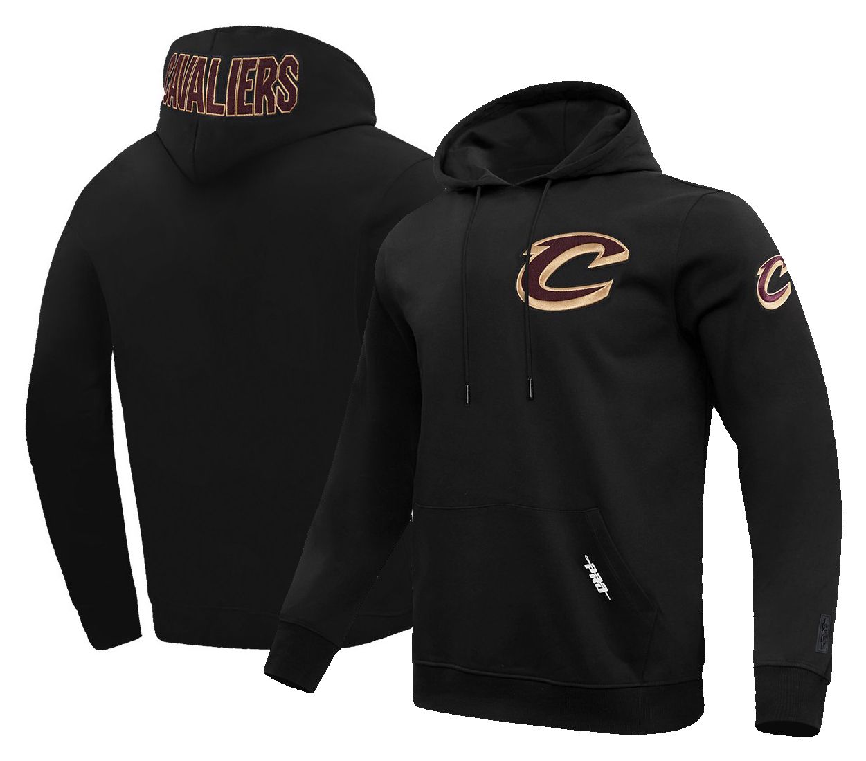 Pro Standard Men's Cleveland Cavaliers Black Chenille Pullover Hoodie product image