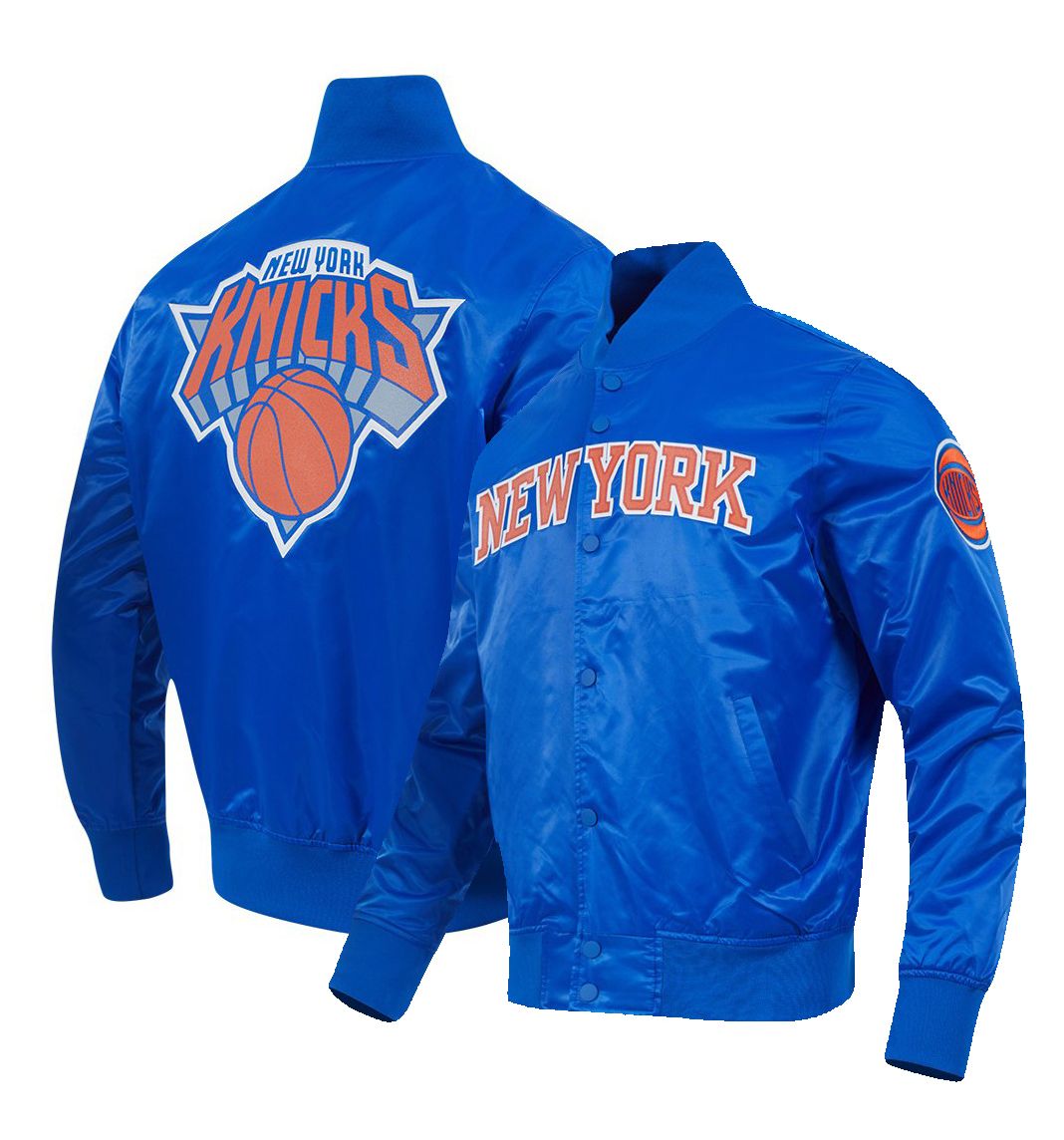 Pro Standard Men's New York Knicks Classic Royal Jacket product image