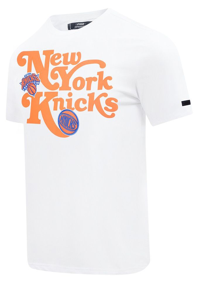 Pro Standard Men's New York Knicks White Souvenir Souvenir Short Sleeve T-Shirt product image