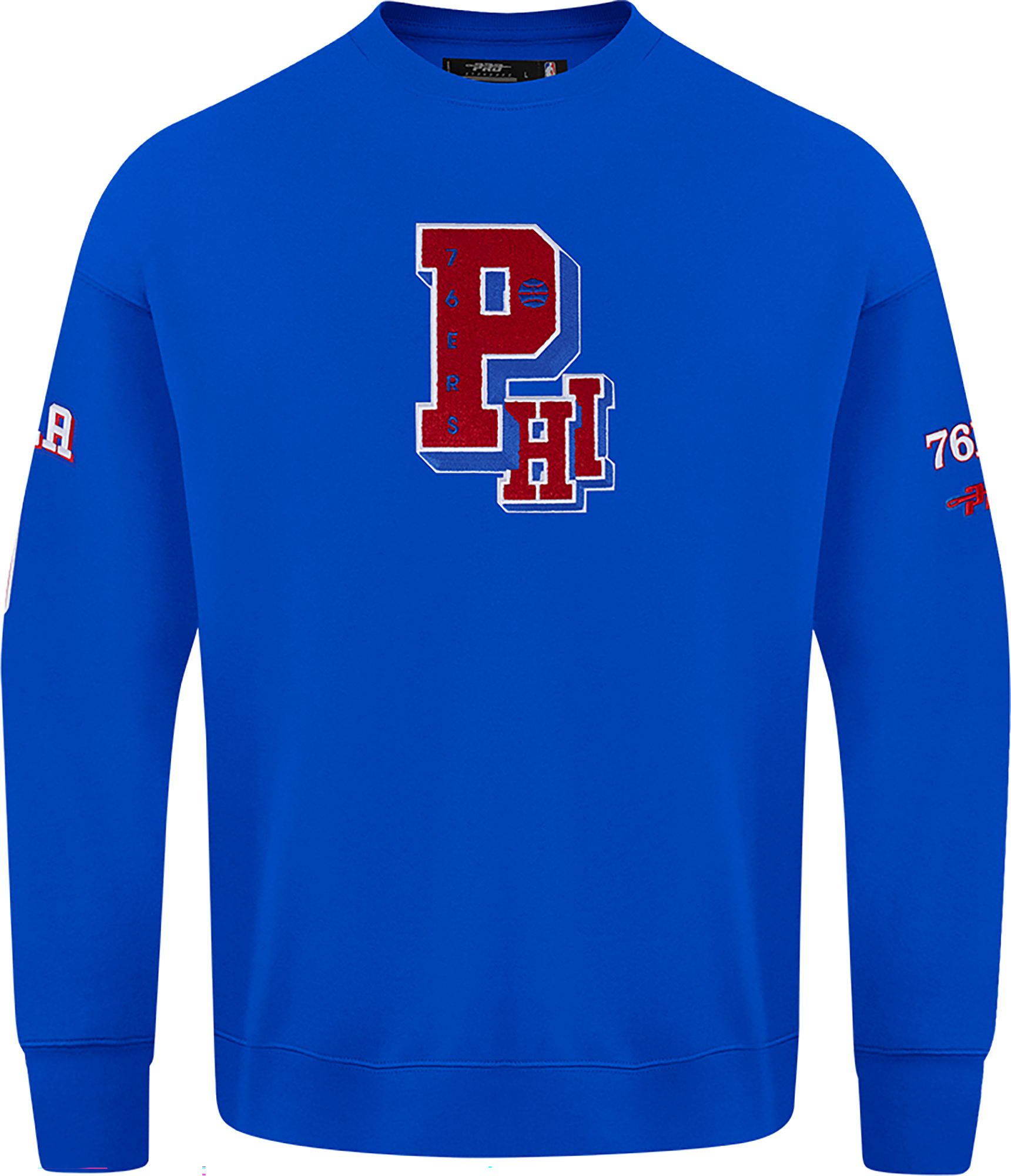 Pro Standard Men's Dallas Cowboys Blue Best Of Crew Pullover Sweatshirt product image