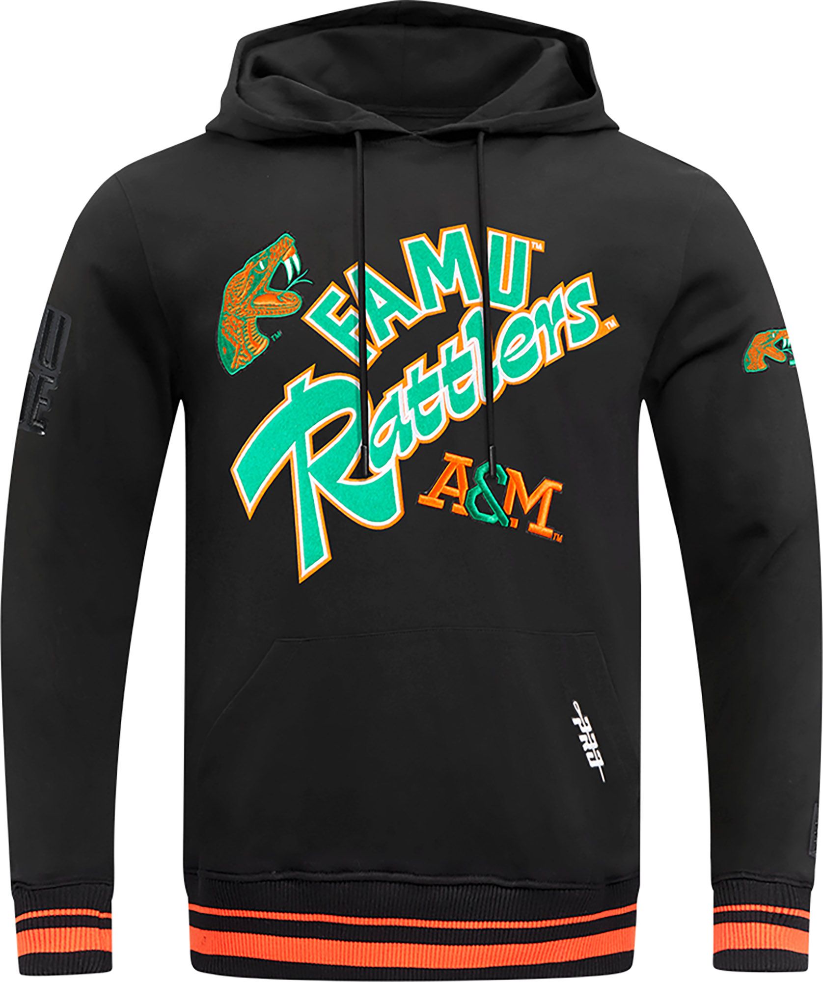 Pro Standard Men's Florida A&M Rattlers Black Homecoming Fleece Pullover Hoodie product image