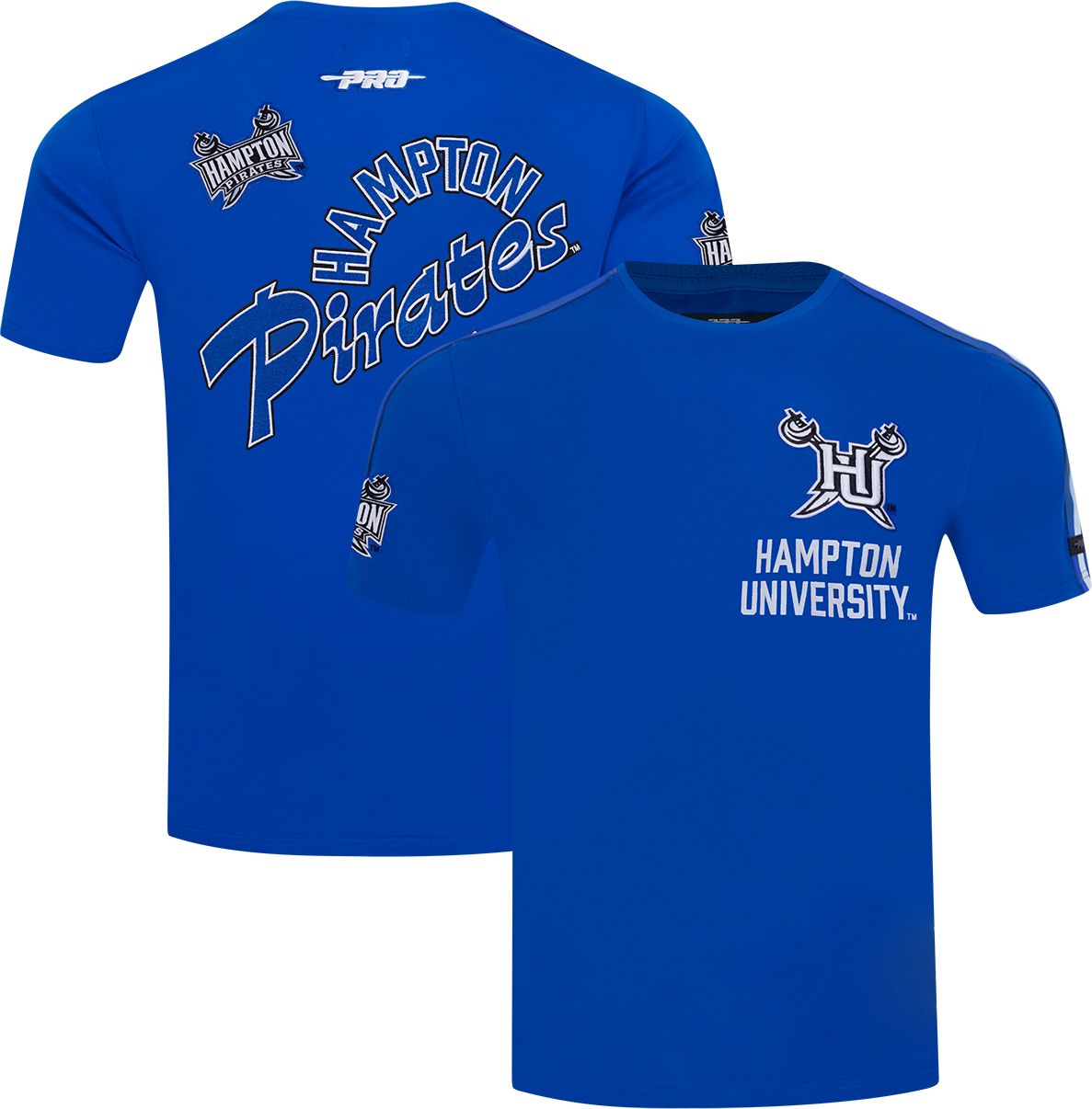 Pro Standard Men's Hampton Pirates Royal Homecoming Short Sleeve T-Shirt product image