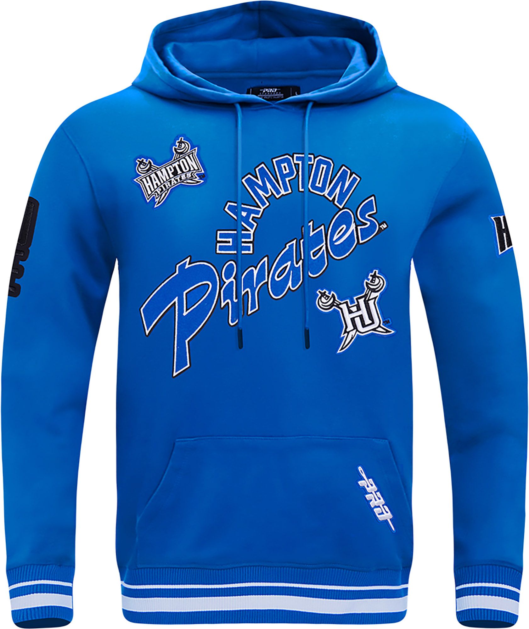 Pro Standard Men's Hampton Pirates Royal Homecoming Fleece Pullover Hoodie product image