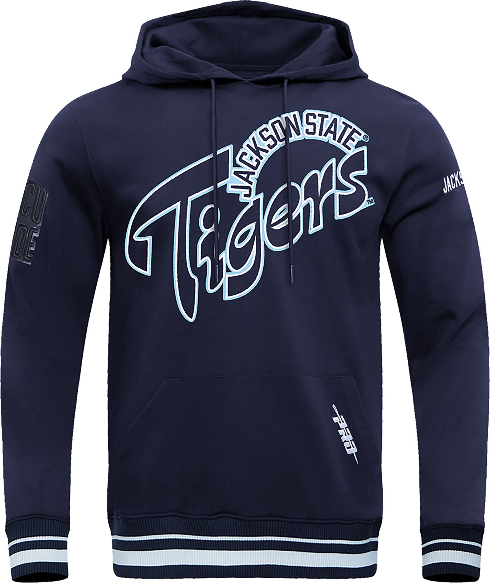 Pro Standard Men's Jackson State Tigers Navy Homecoming Fleece Pullover Hoodie product image