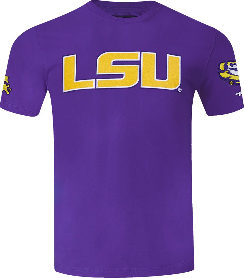 Pro Standard Men's LSU Tigers Purple Wordmark T-Shirt product image