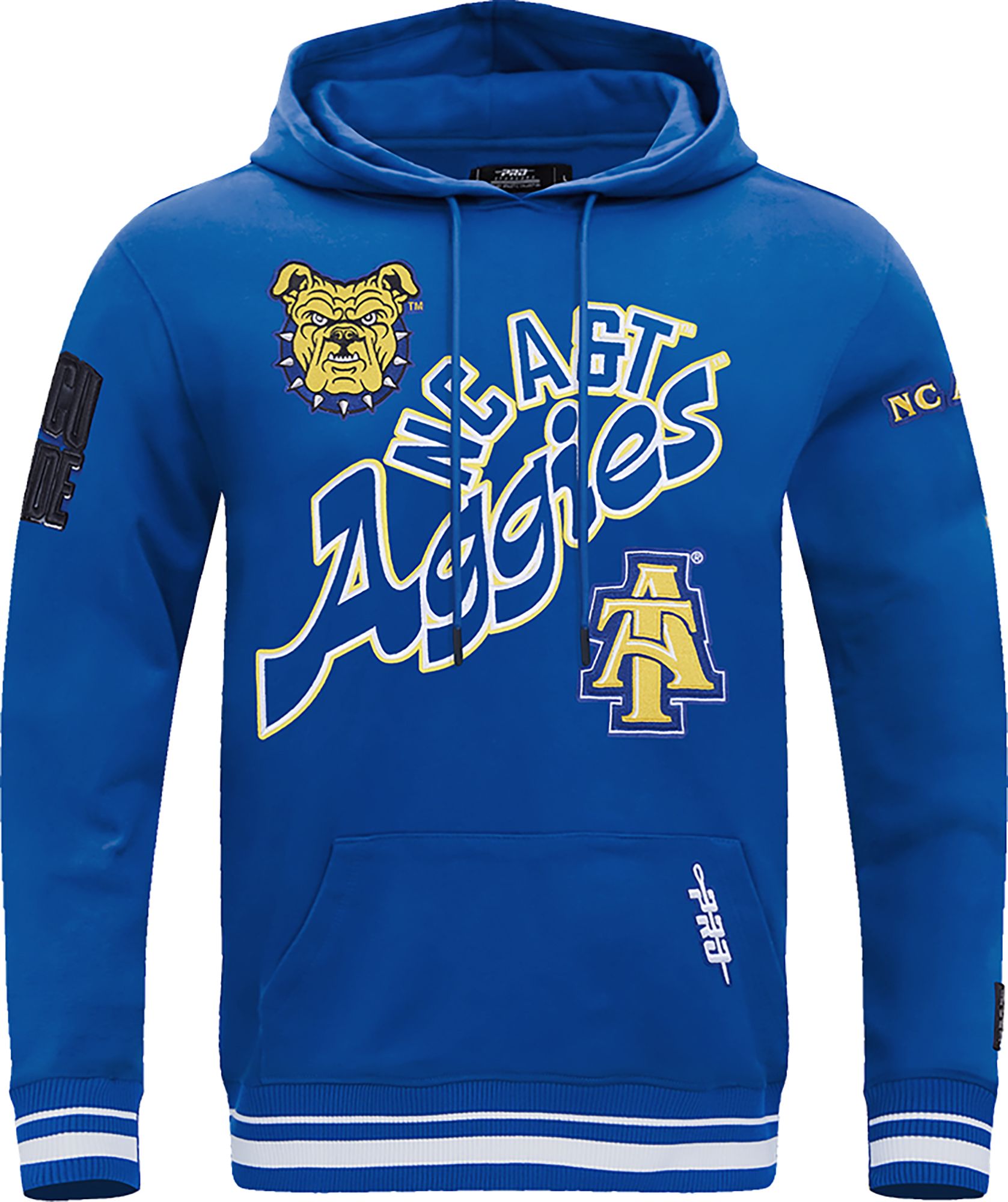 Pro Standard Men's North Carolina A&T Aggies Blue Homecoming Fleece Pullover Hoodie product image