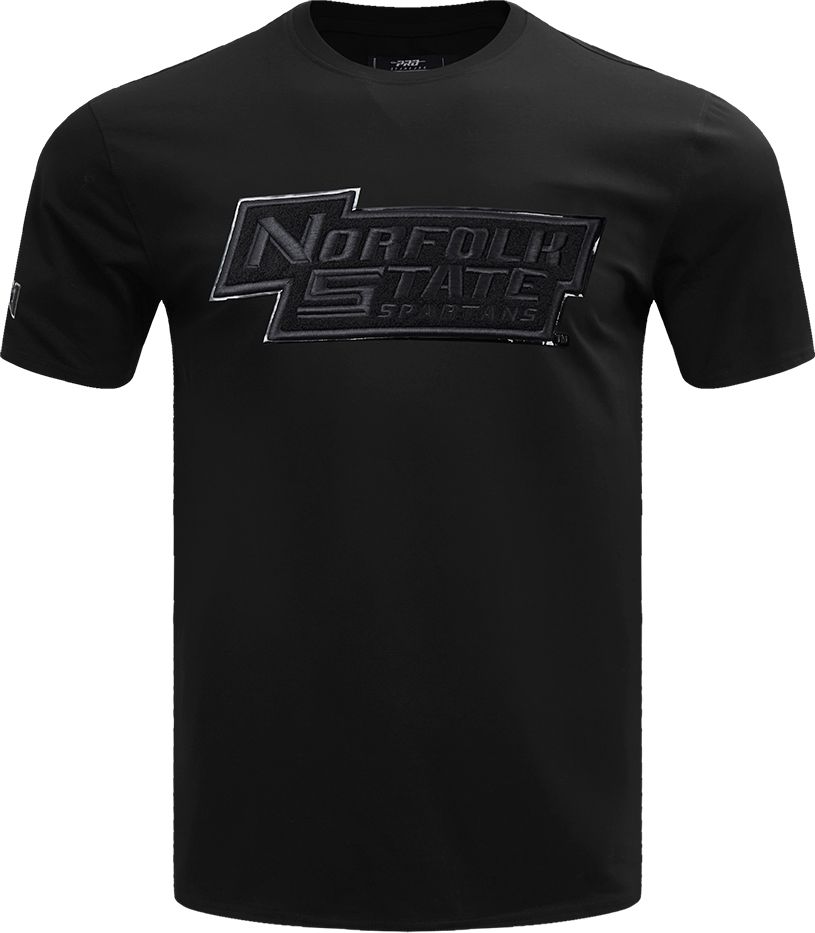 Pro Standard Men's Norfolk State Spartans Black Triple Black T-Shirt product image