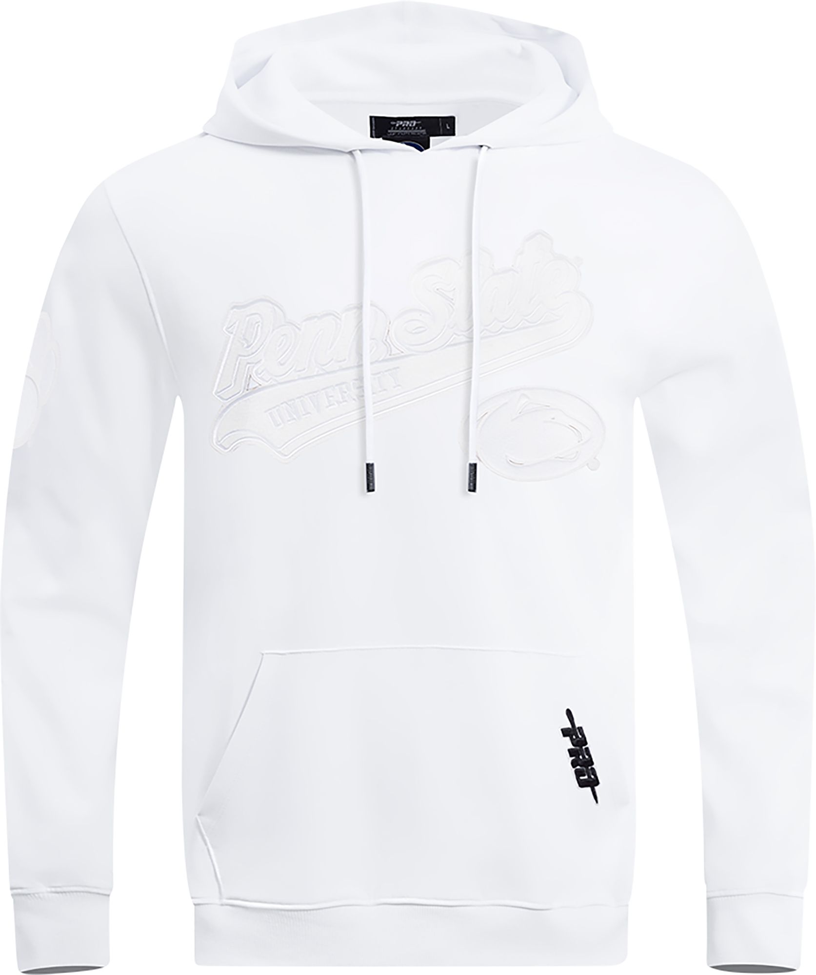 Pro Standard Men's Penn State Nittany Lions White Whiteout Fleece Pullover Hoodie product image