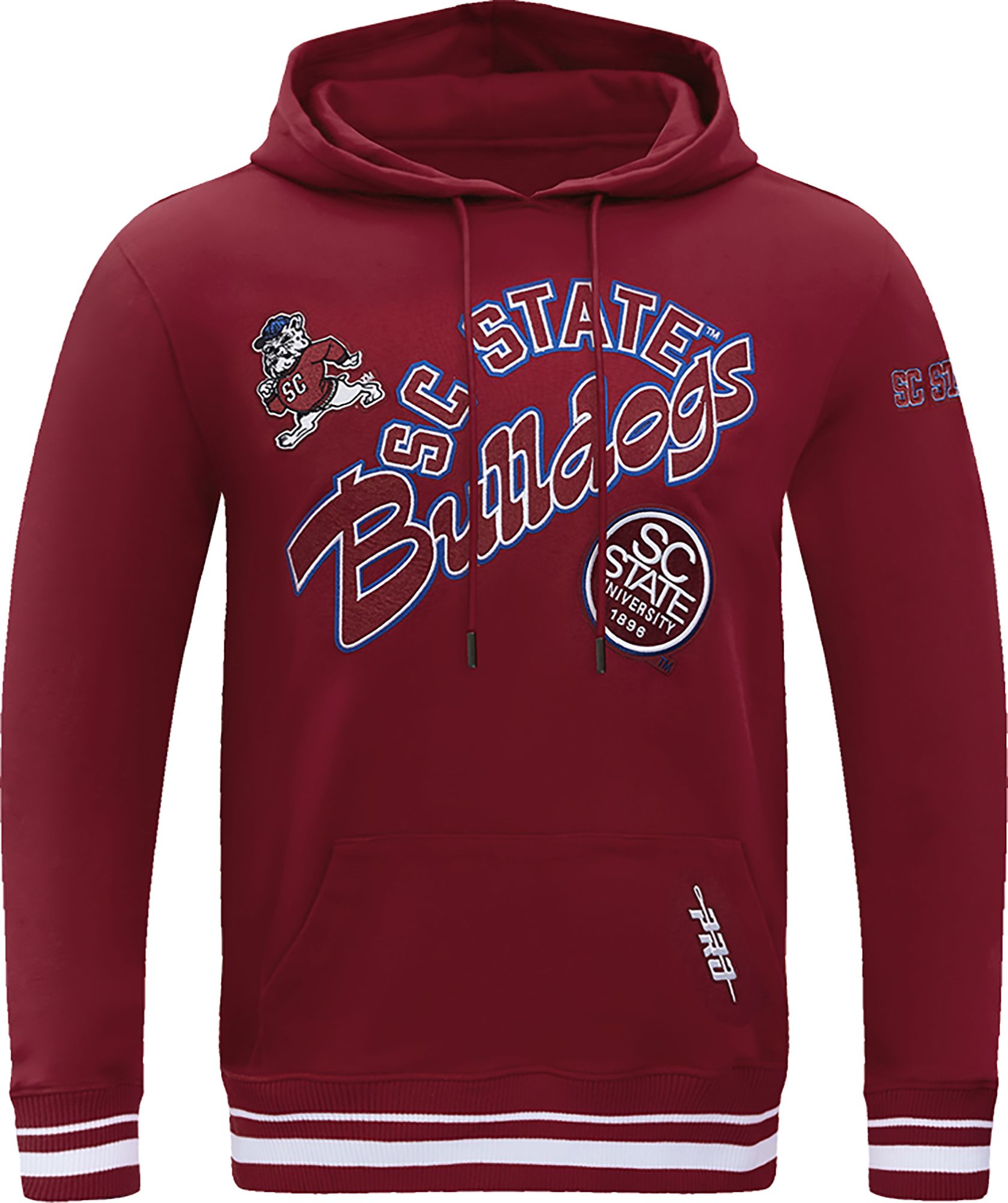Pro Standard Men's South Carolina State Bulldogs Red Homecoming Fleece Pullover Hoodie product image