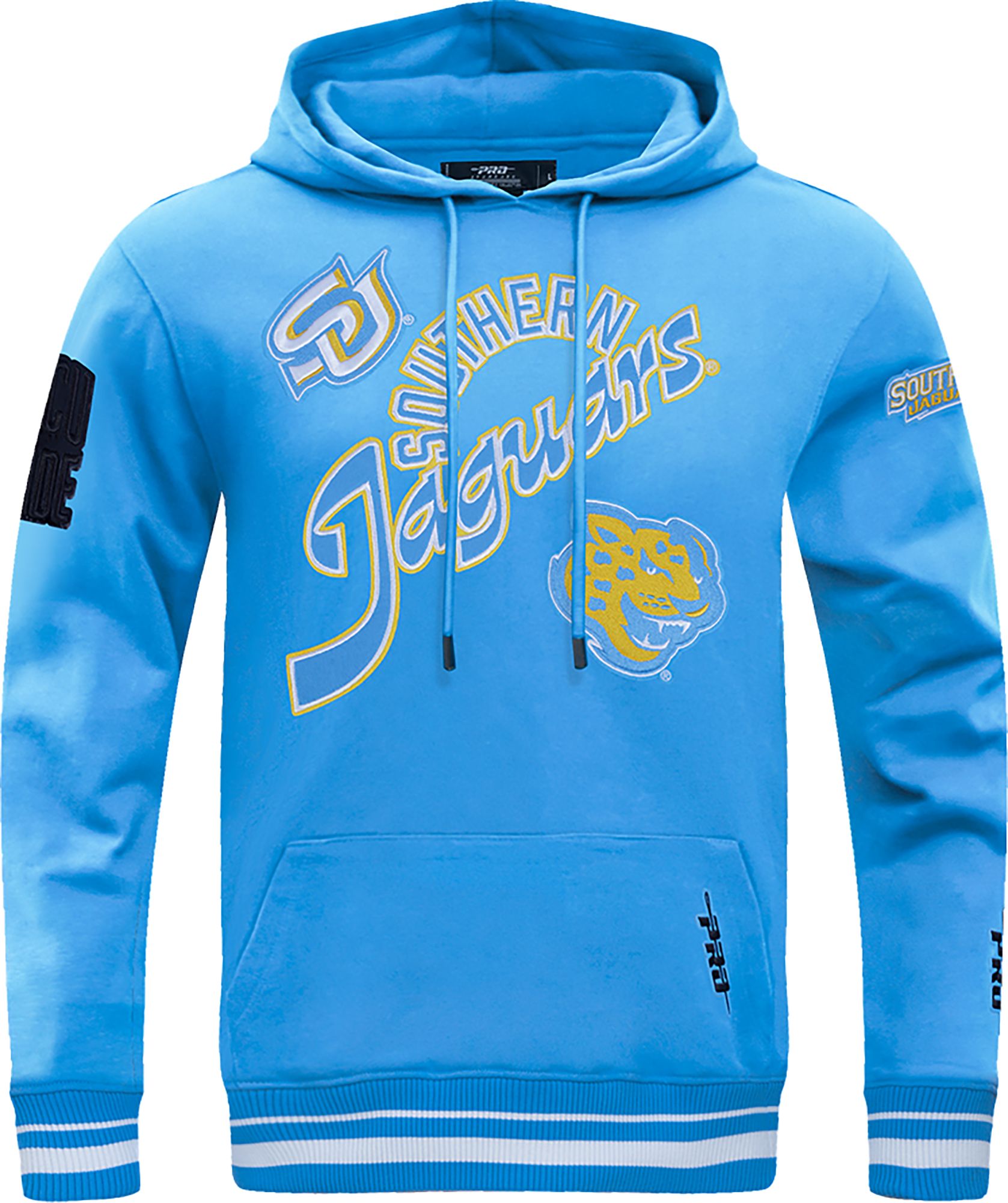 Pro Standard Men's Southern University Jaguars Blue Homecoming Fleece Pullover Hoodie product image