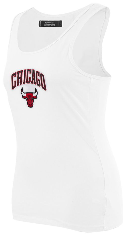Pro Standard Women's Chicago Bulls White Classic Racerback Tank Top product image