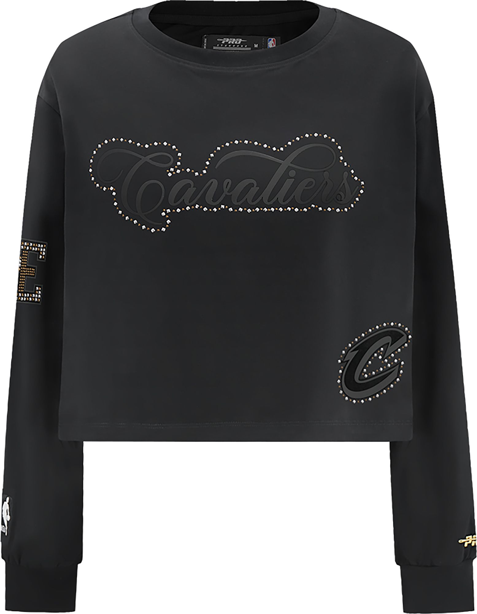 Pro Standard Women's Cleveland Cavaliers Black Renegade Boxy Long Sleeve Shirt product image