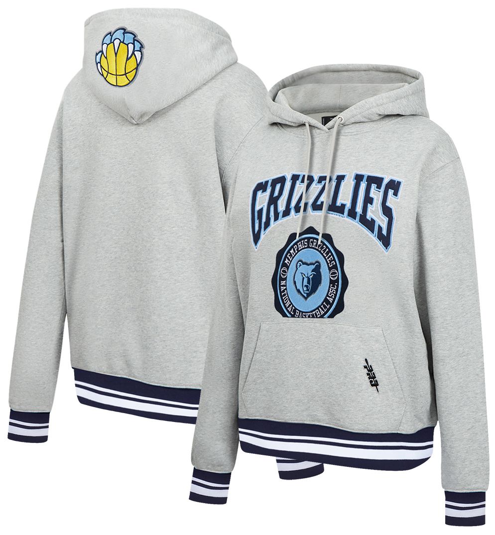 Pro Standard Women's Memphis Grizzlies Grey Crest Emblem Hoodie product image