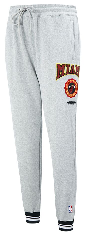 Pro Standard Women's Miami Heat Grey Crest Emblem Sweatpants product image