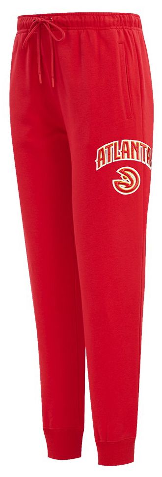 Pro Standard Women's Atlanta Hawks Red Classic Fleece Sweatpants product image