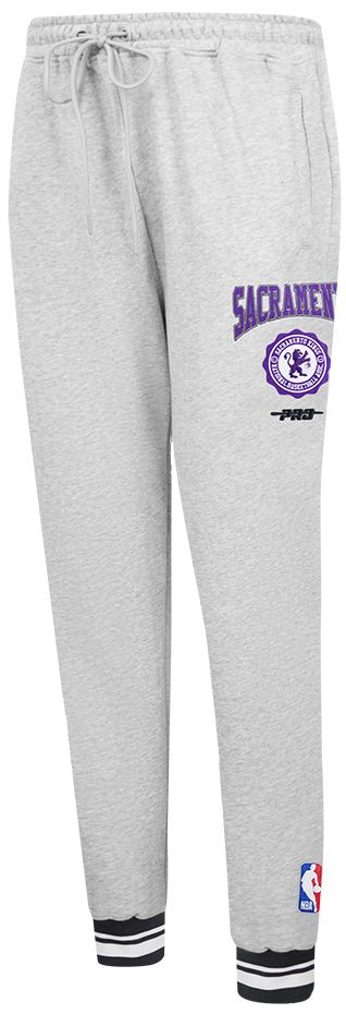 Pro Standard Women's Sacramento Kings Grey Crest Emblem Sweatpants product image