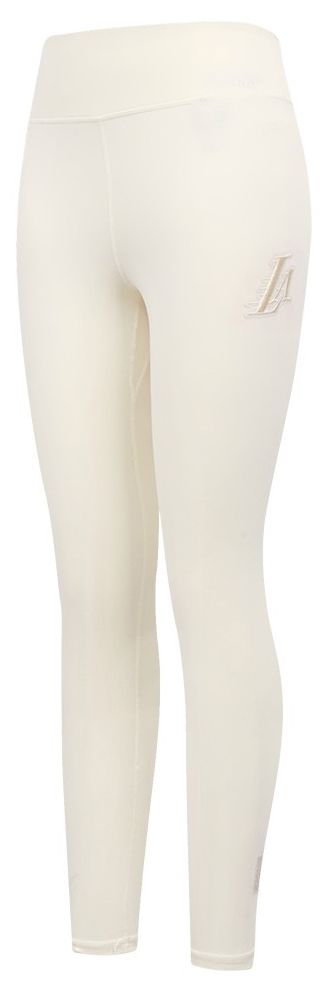 Pro Standard Women's Los Angeles Lakers Off White Neutral Jersey Leggings product image