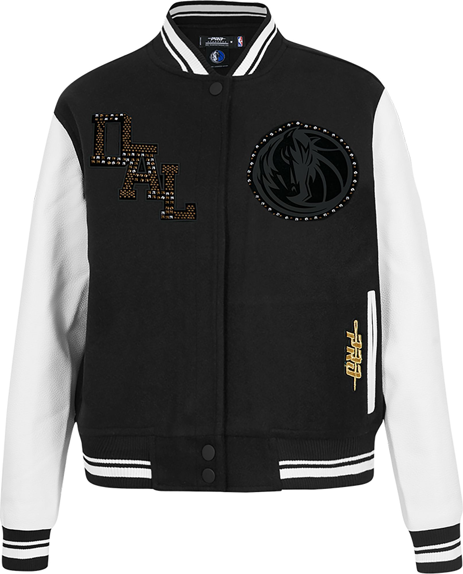Pro Standard Women's Dallas Mavericks Black Renegade Wool Jacket product image