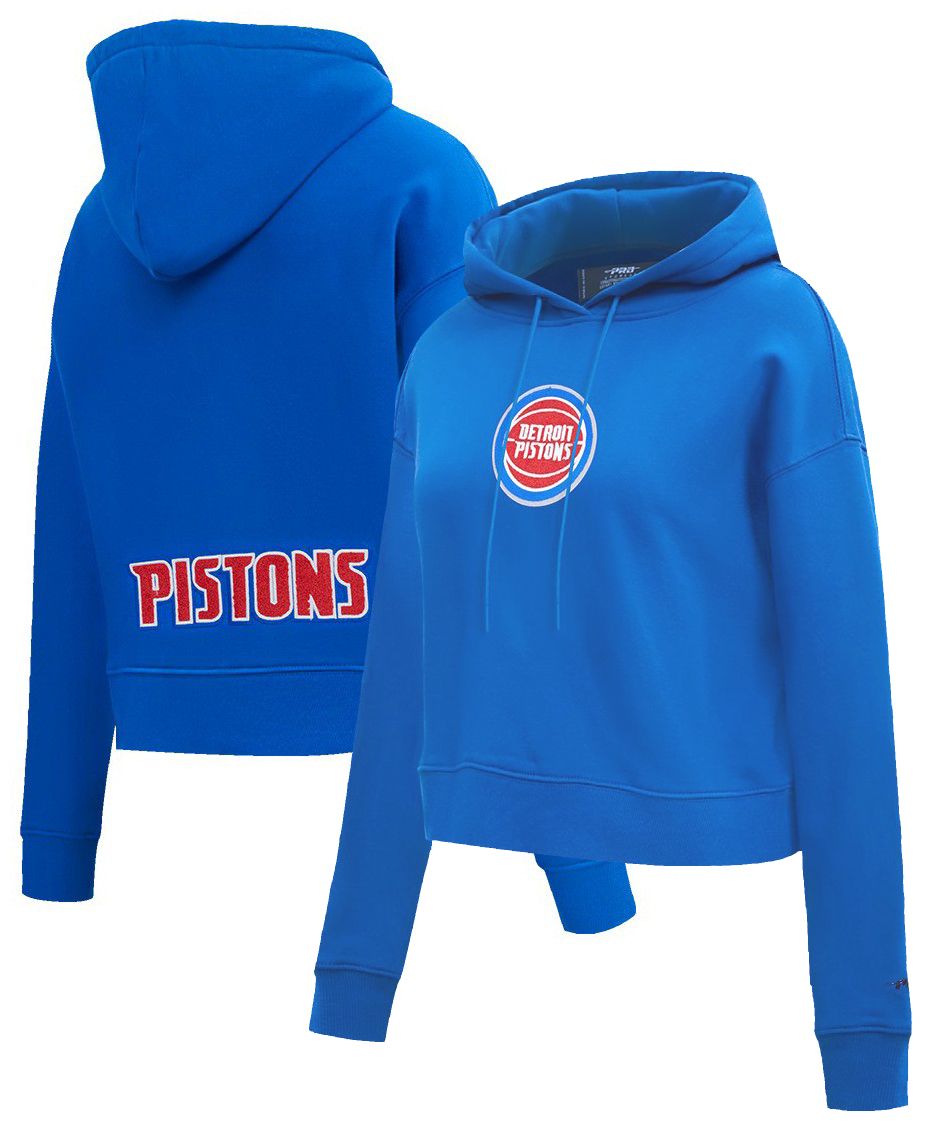 Pro Standard Women's Detroit Pistons Chenille Blue Hoodie product image