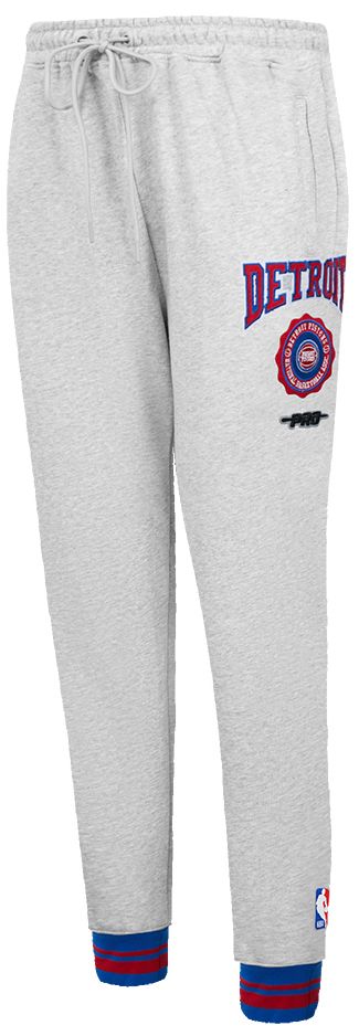 Pro Standard Women's Detroit Pistons Grey Crest Emblem Sweatpants product image
