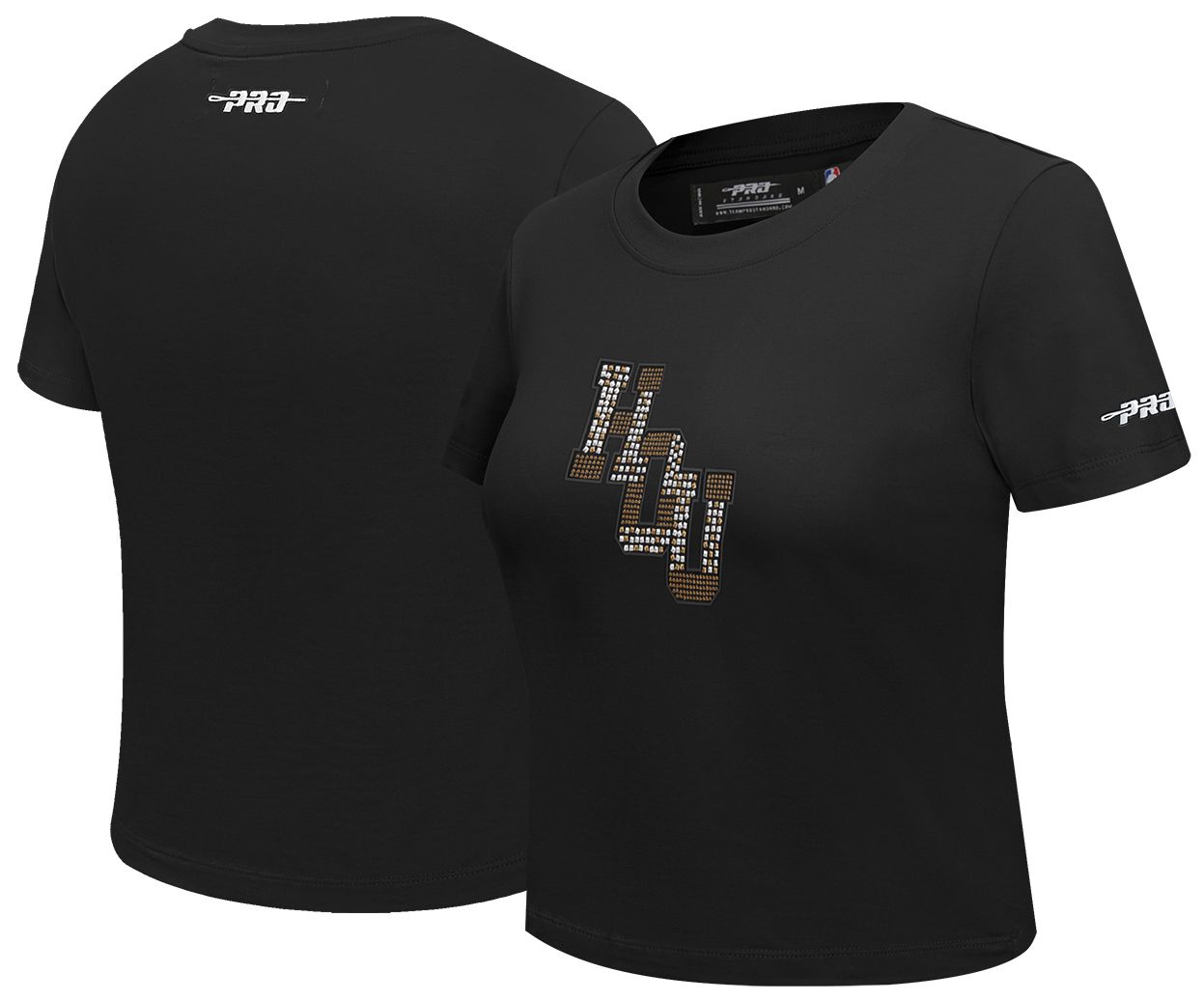 Pro Standard Women's Houston Rockets Black Renegade Babydoll T-Shirt product image