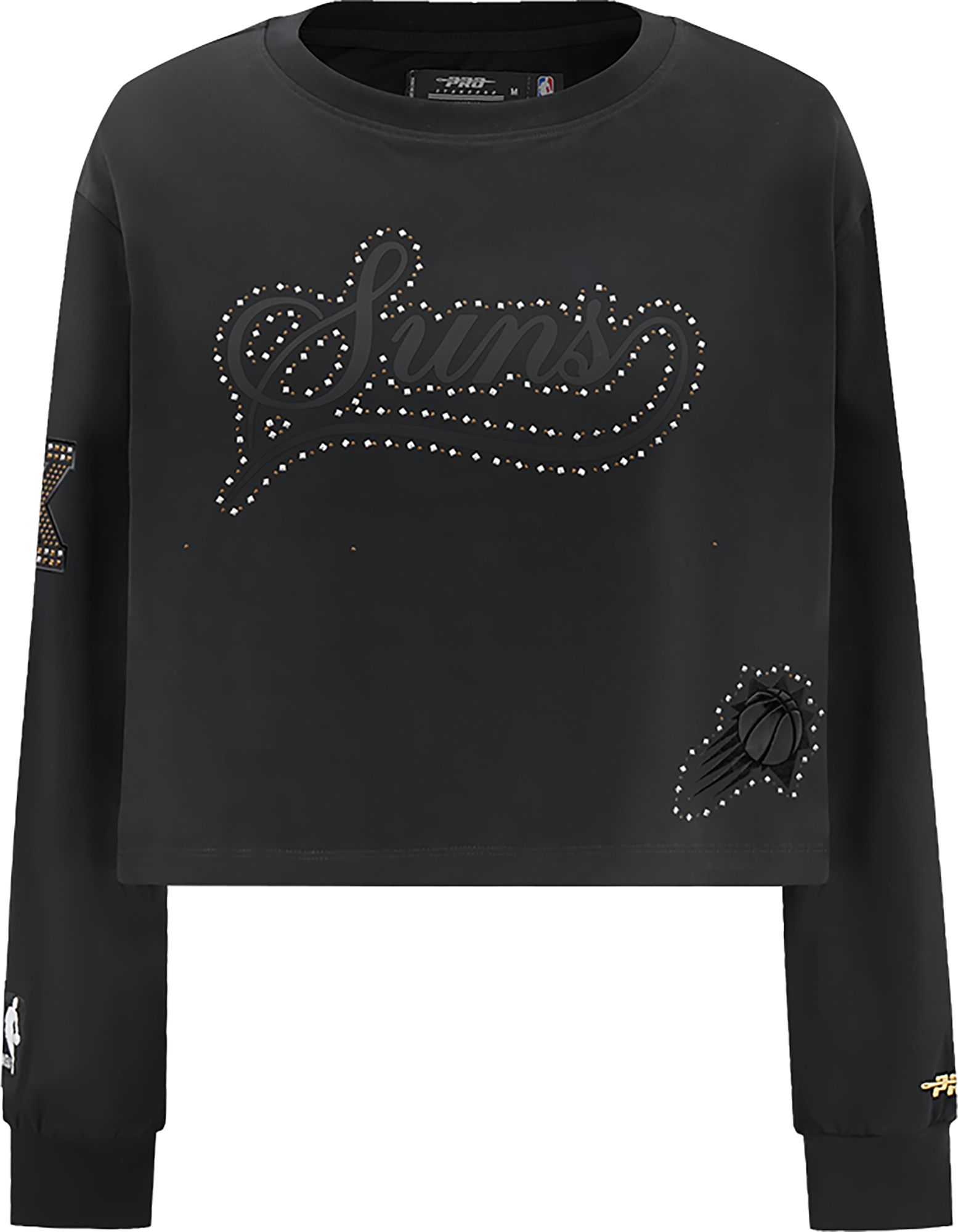 Pro Standard Women's Phoenix Suns Black Renegade Boxy Long Sleeve Shirt product image