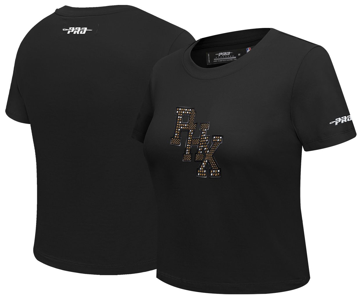 Pro Standard Women's Phoenix Suns Black Renegade Babydoll T-Shirt product image