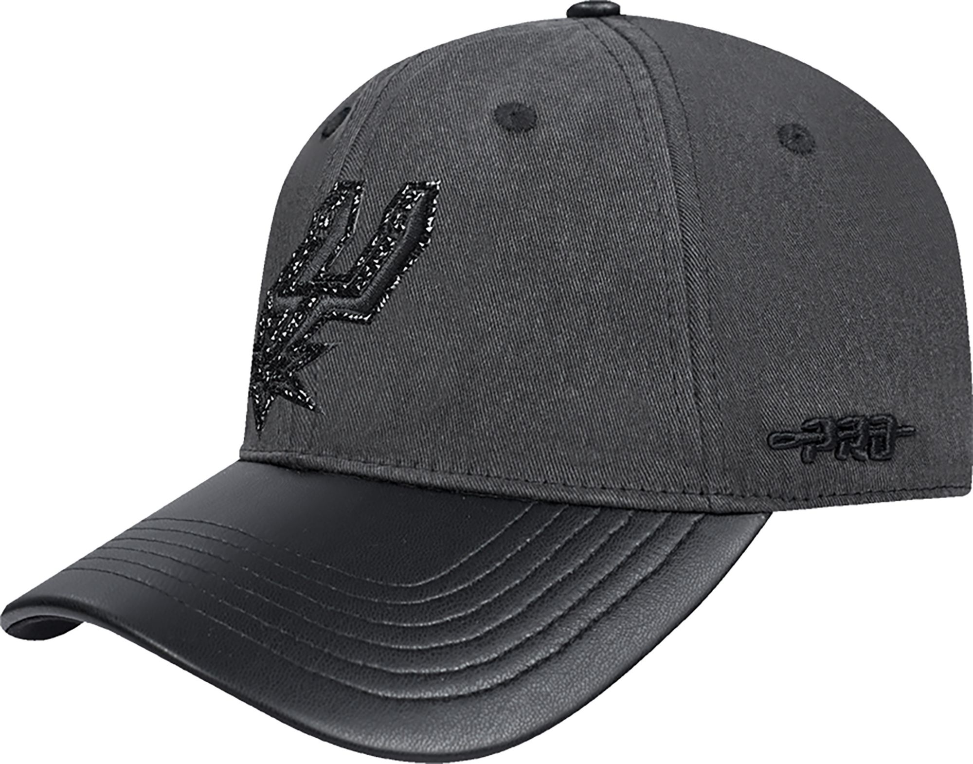 Pro Standard Women's San Antonio Spurs Black Crystalline Strapback Hat product image