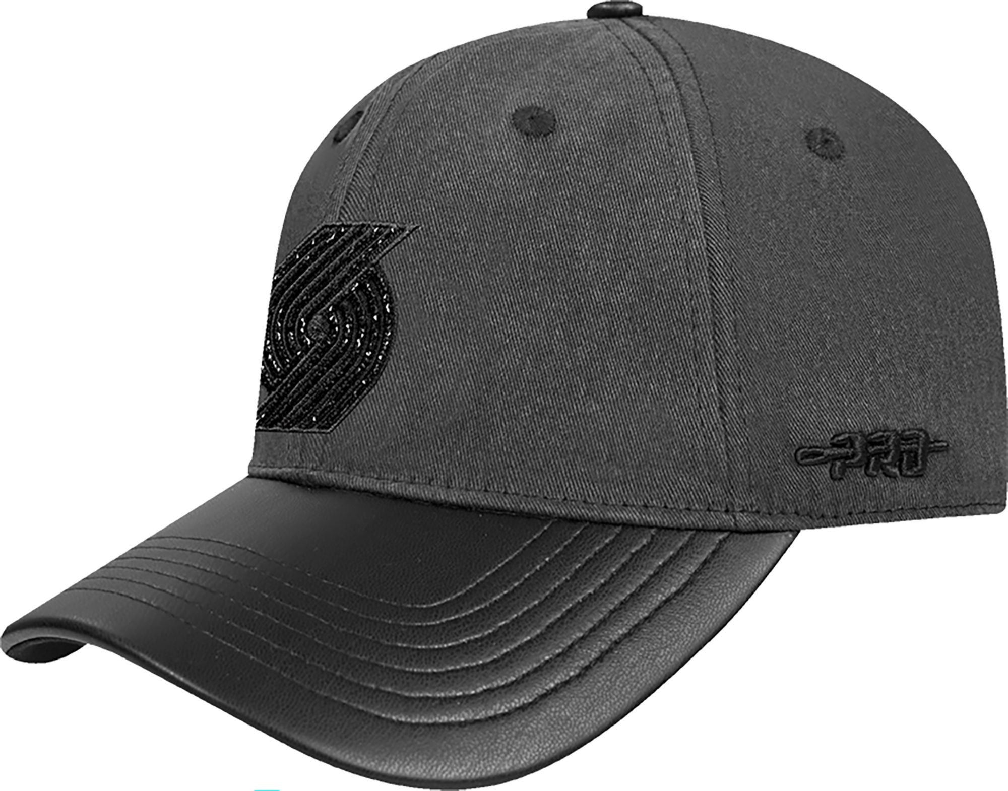 Pro Standard Women's Portland Trail Blazers Black Crystalline Strapback Hat product image